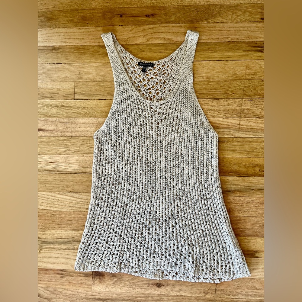 Eileen Fischer Sequin Tank Top